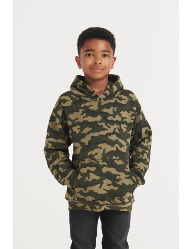 A-JH014J-Kids Camo Hoodie